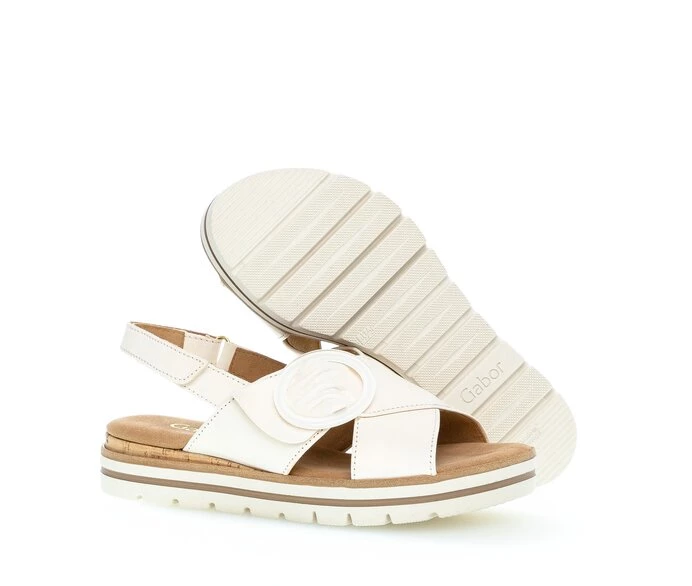 Sandalias Gabor Mujer Blancas | ES0002407