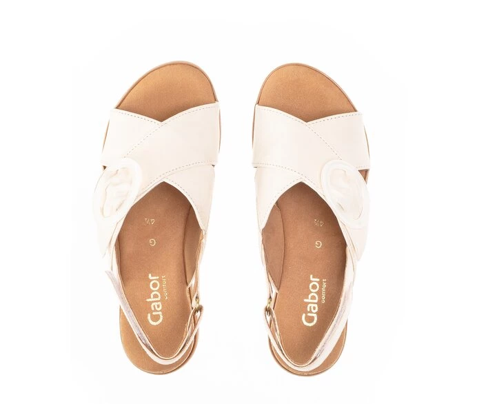 Sandalias Gabor Mujer Blancas | ES0002407