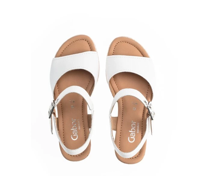 Sandalias Gabor Mujer Blancas | ES0002412