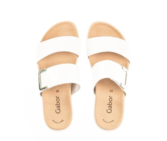 Sandalias Gabor Mujer Blancas | ES0002414