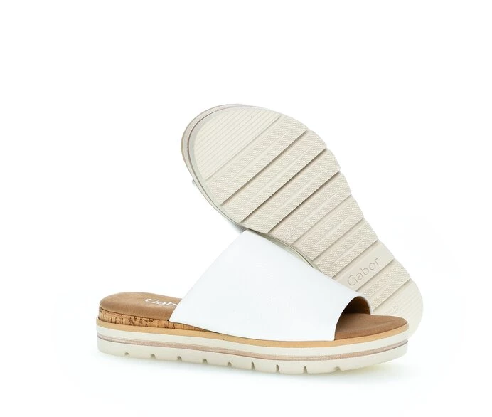 Sandalias Gabor Mujer Blancas | ES0002421