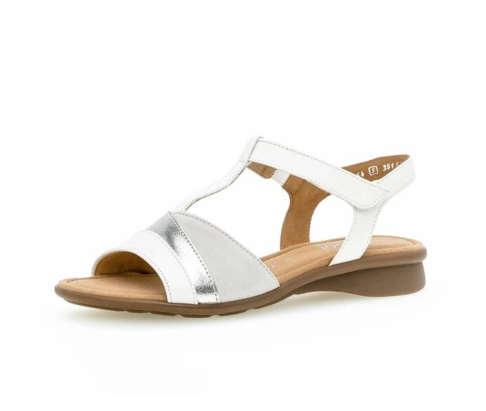 Sandalias Gabor Mujer Blancas | ES0002465