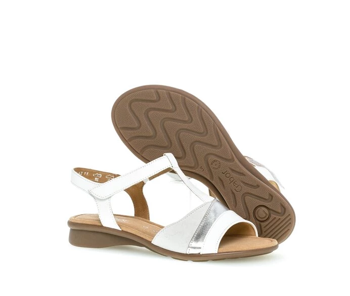 Sandalias Gabor Mujer Blancas | ES0002465