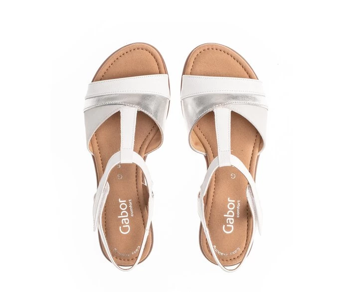 Sandalias Gabor Mujer Blancas | ES0002465