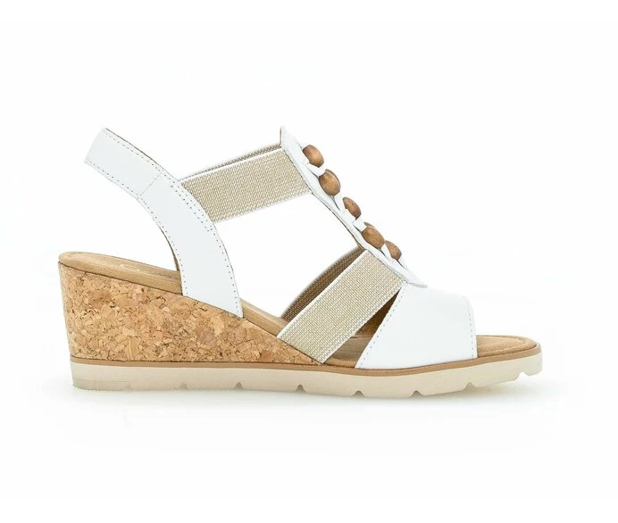 Sandalias Gabor Mujer Blancas | ES0002474