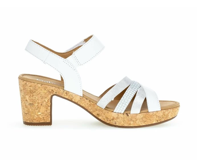 Sandalias Gabor Mujer Blancas | ES0002525