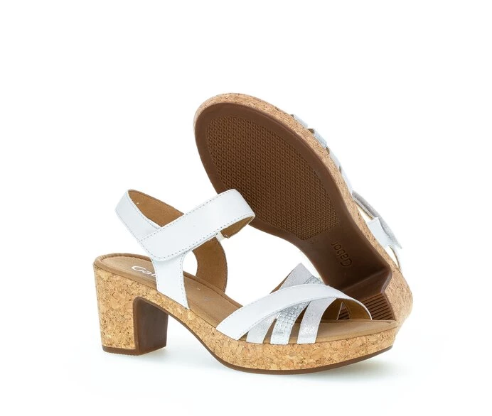 Sandalias Gabor Mujer Blancas | ES0002525