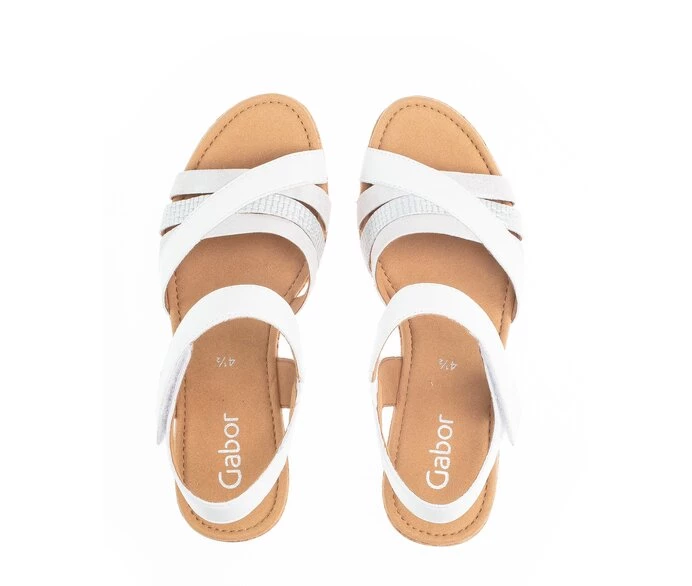 Sandalias Gabor Mujer Blancas | ES0002525
