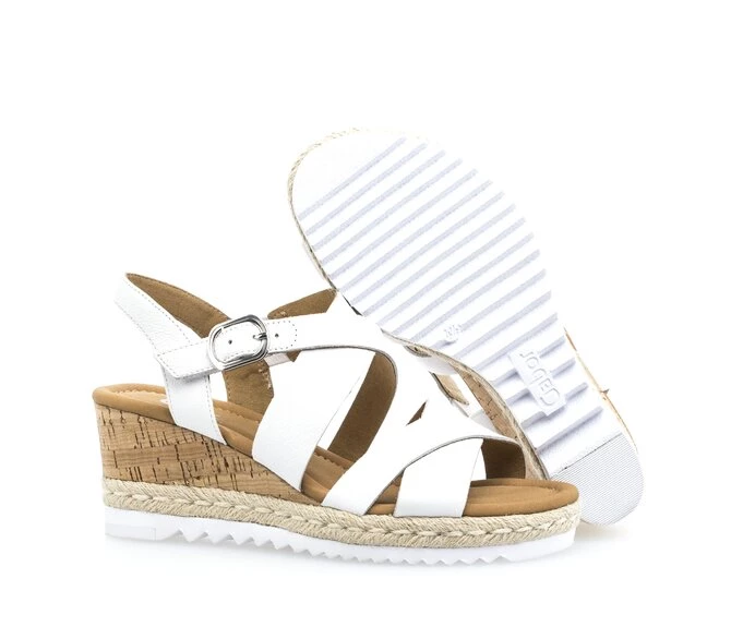 Sandalias Gabor Mujer Blancas | ES0002581