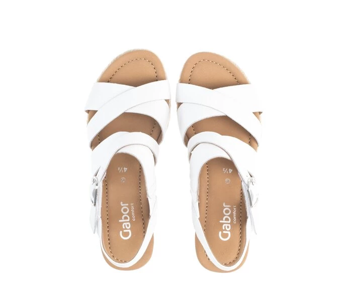 Sandalias Gabor Mujer Blancas | ES0002581