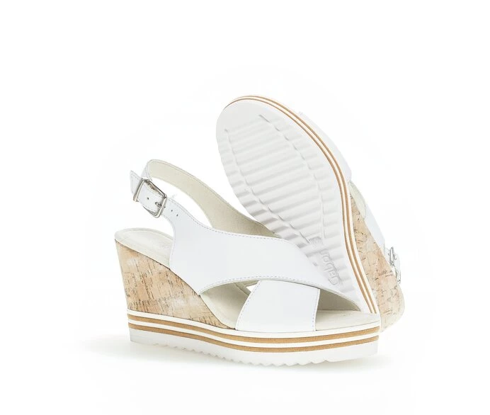Sandalias Gabor Mujer Blancas | ES0002617