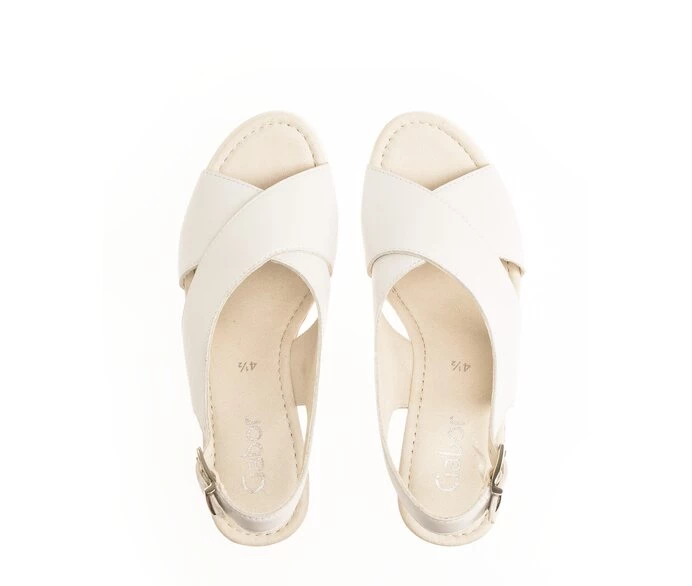 Sandalias Gabor Mujer Blancas | ES0002617