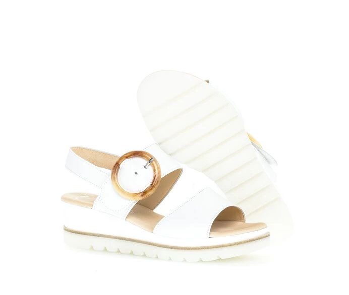 Sandalias Gabor Mujer Blancas | ES0002775