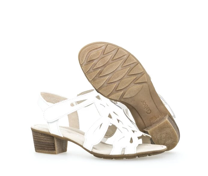 Sandalias Gabor Mujer Blancas | ES0002799