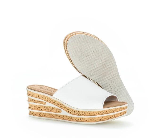 Sandalias Gabor Mujer Blancas | ES0002819