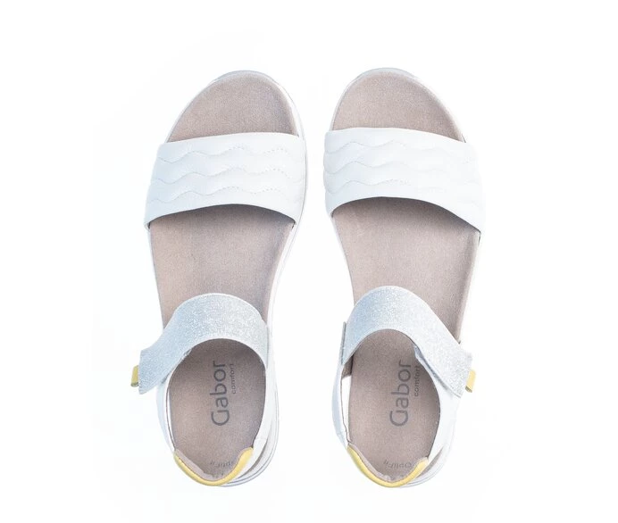 Sandalias Gabor Mujer Blancas | ES0002870