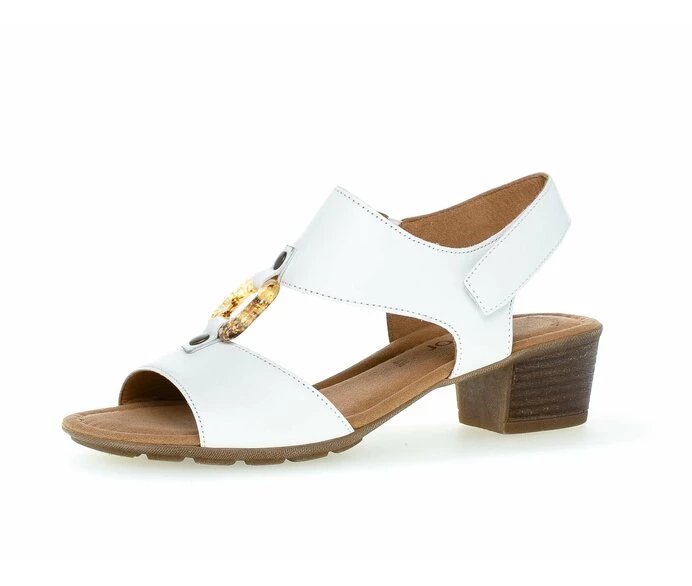 Sandalias Gabor Mujer Blancas | ES0002884