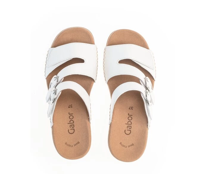 Sandalias Gabor Mujer Blancas | ES0002905