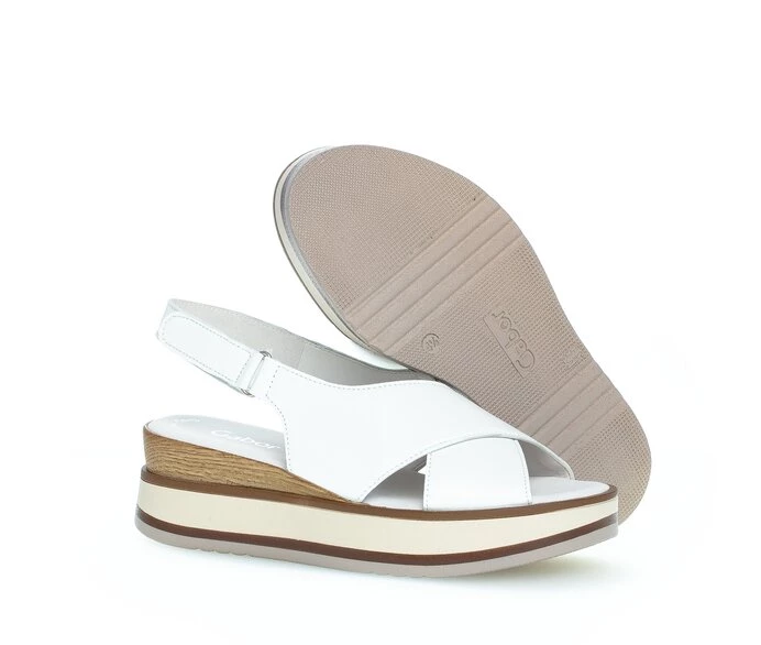 Sandalias Gabor Mujer Blancas | ES0002913