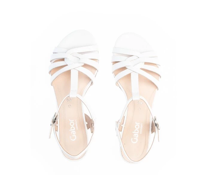 Sandalias Gabor Mujer Blancas | ES0002919