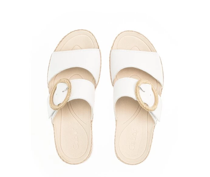 Sandalias Gabor Mujer Blancas | ES0002923