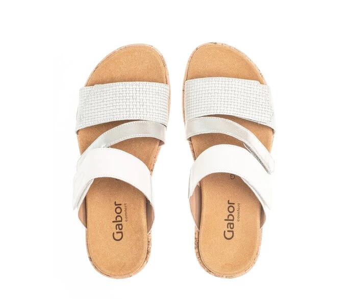 Sandalias Gabor Mujer Blancas | ES0002934