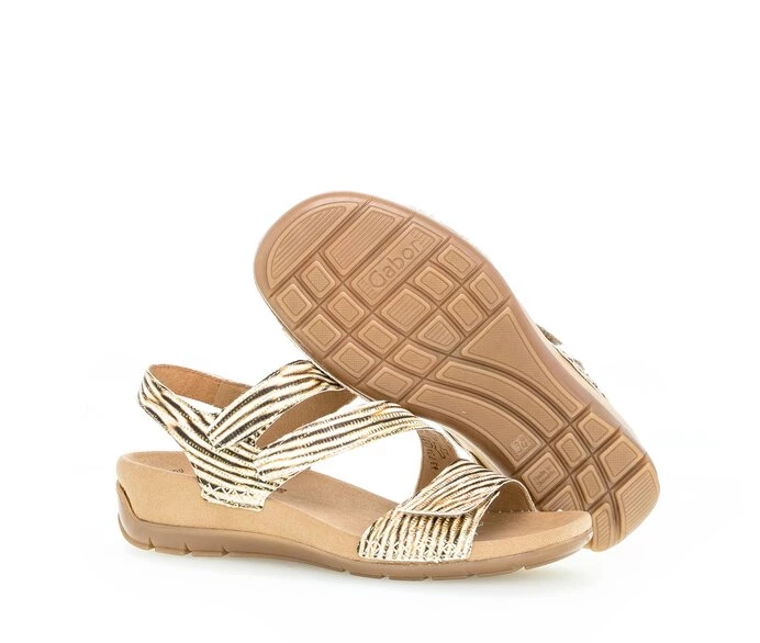 Sandalias Gabor Mujer Doradas | ES0002241