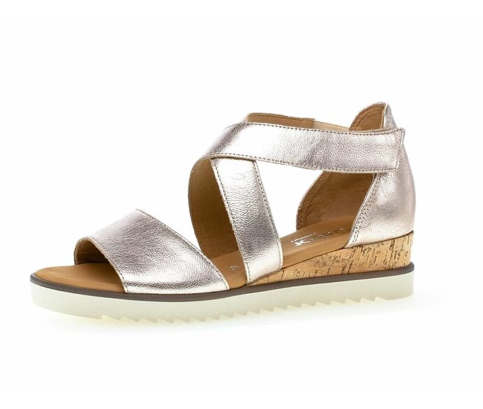 Sandalias Gabor Mujer Doradas | ES0002716