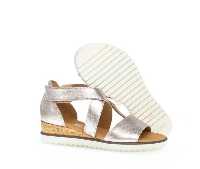 Sandalias Gabor Mujer Doradas | ES0002716