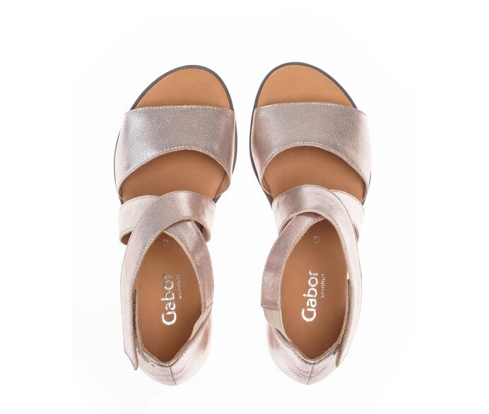 Sandalias Gabor Mujer Doradas | ES0002716