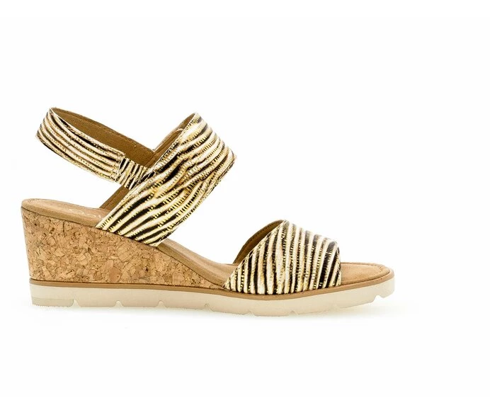 Sandalias Gabor Mujer Doradas | ES0002956