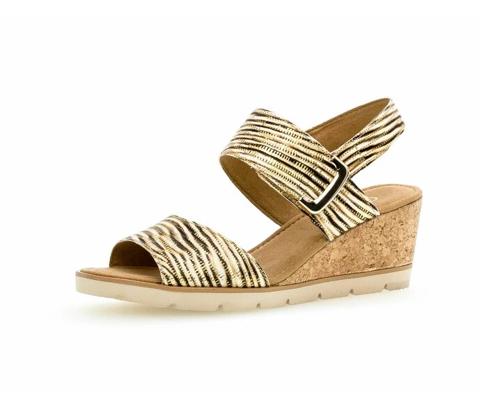 Sandalias Gabor Mujer Doradas | ES0002956