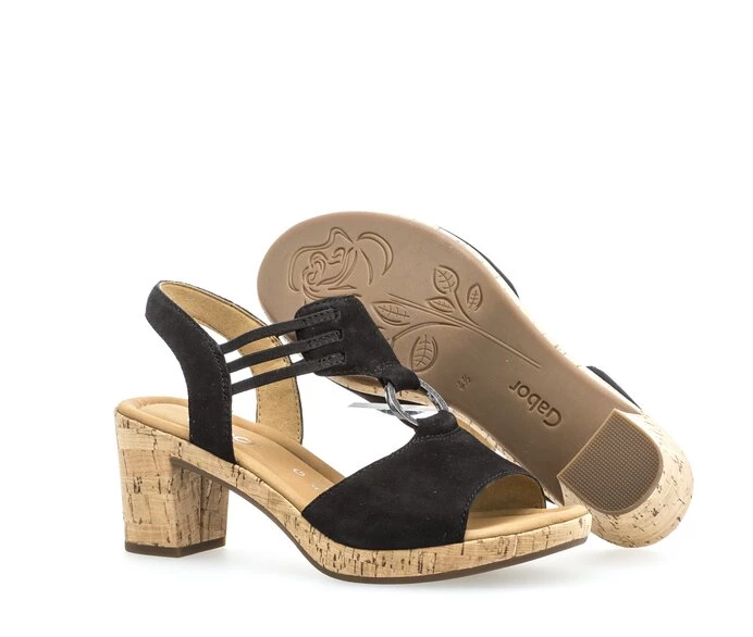 Sandalias Gabor Mujer Negras | ES0002227