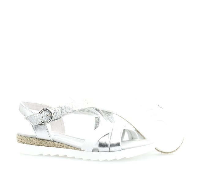 Sandalias Gabor Mujer Plateadas | ES0002278