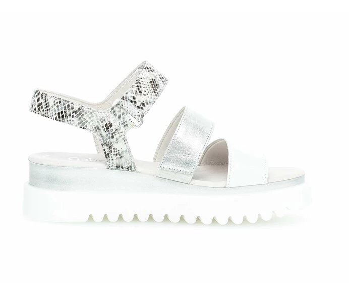 Sandalias Gabor Mujer Plateadas | ES0002860