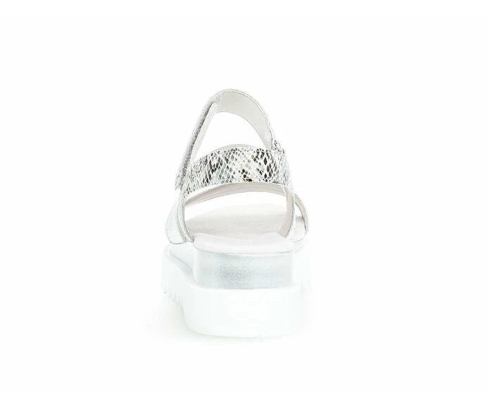Sandalias Gabor Mujer Plateadas | ES0002860