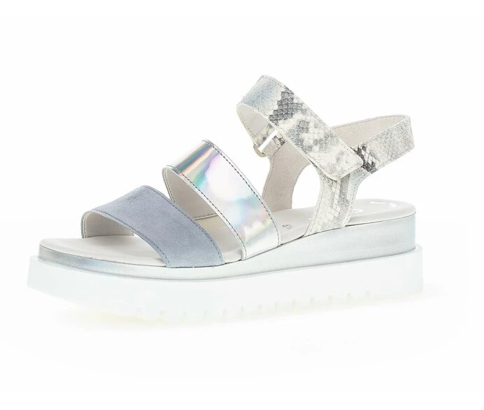 Sandalias Gabor Mujer Plateadas | ES0002867