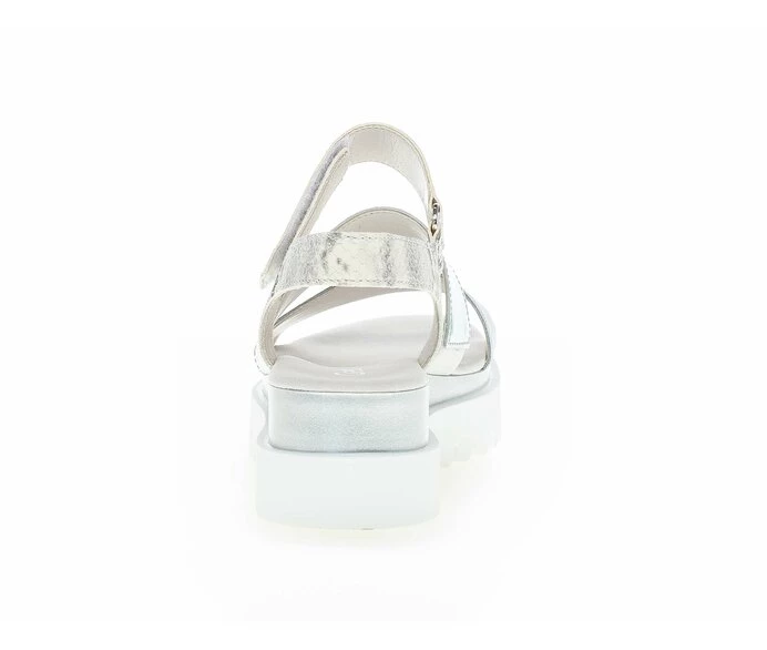 Sandalias Gabor Mujer Plateadas | ES0002867