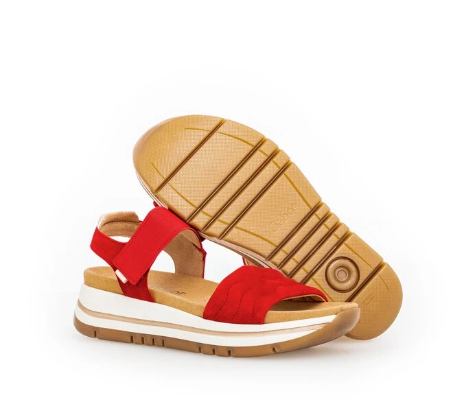 Sandalias Gabor Mujer Rojas | ES0002246