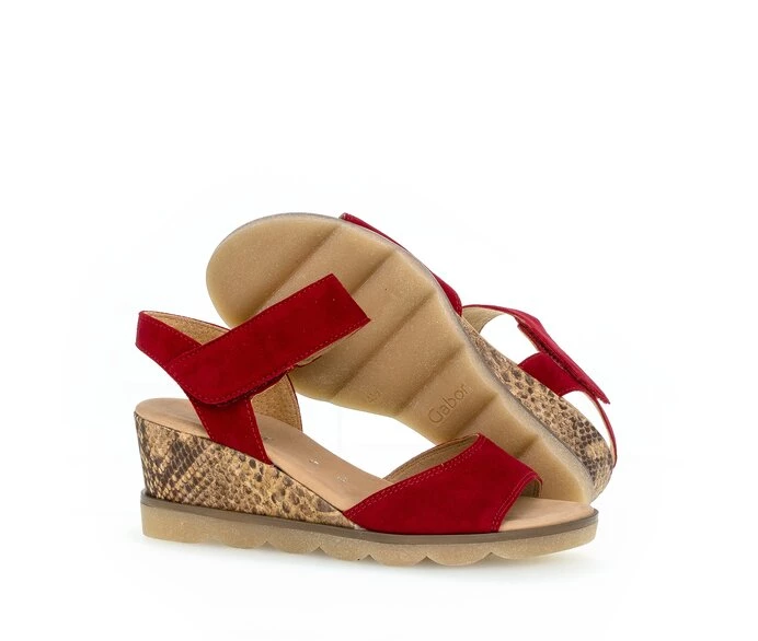 Sandalias Gabor Mujer Rojas | ES0002343
