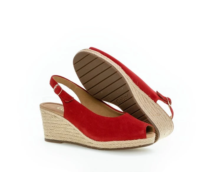 Sandalias Gabor Mujer Rojas | ES0002485