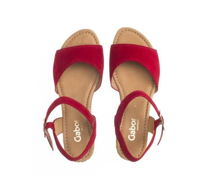Sandalias Gabor Mujer Rojas | ES0002648