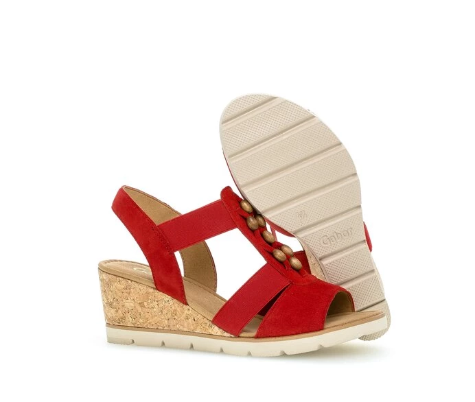 Sandalias Gabor Mujer Rojas | ES0002670