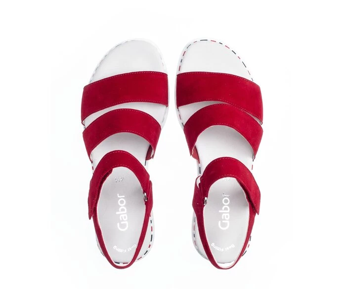 Sandalias Gabor Mujer Rojas | ES0002691
