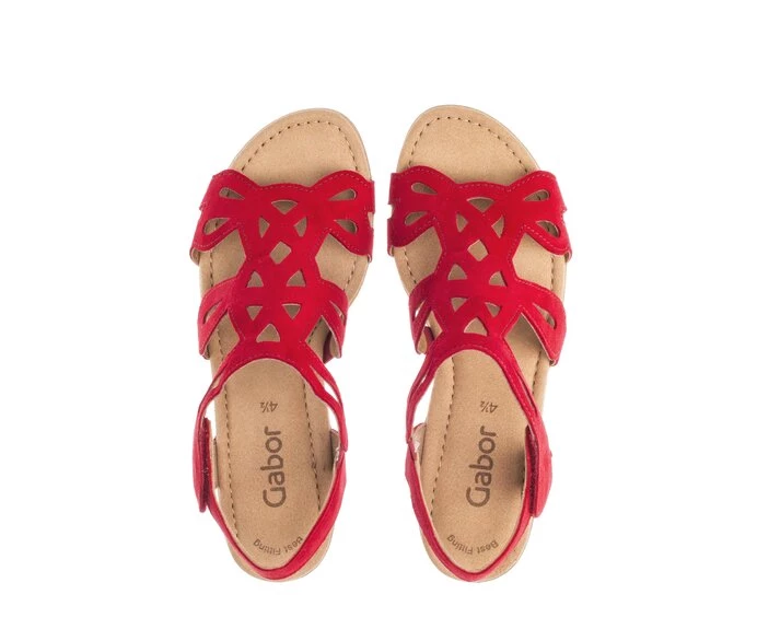 Sandalias Gabor Mujer Rojas | ES0002710