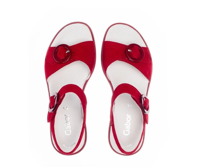 Sandalias Gabor Mujer Rojas | ES0002907
