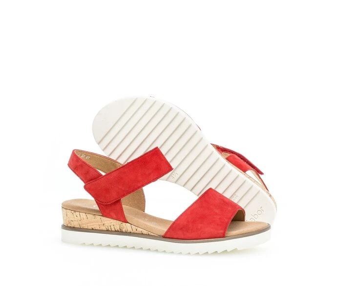 Sandalias Gabor Mujer Rojas | ES0002924