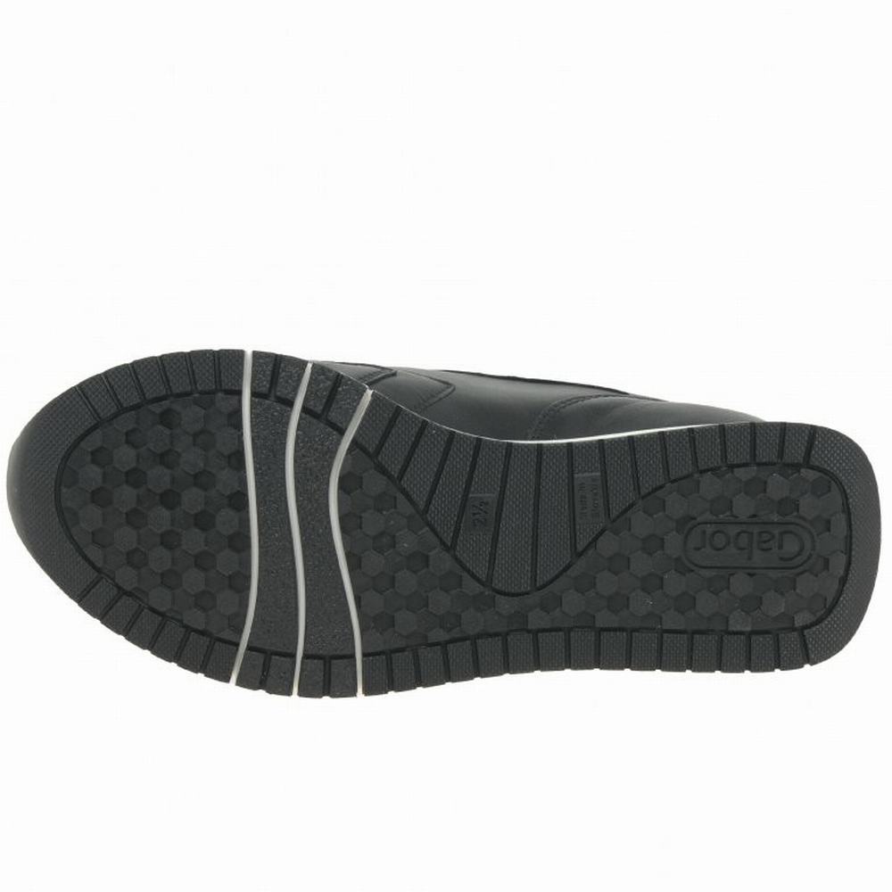 Zapatillas Gabor Princess Mujer Negras Doradas | ES0001311