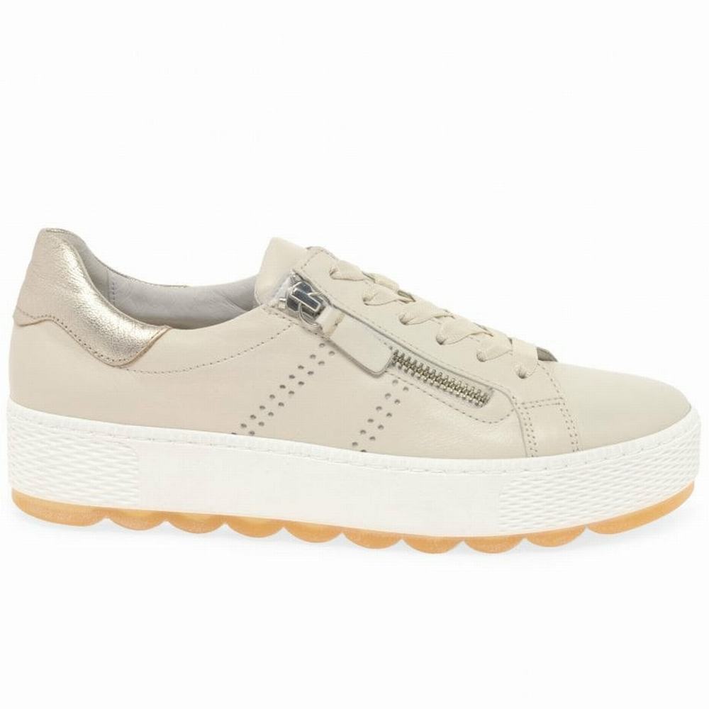 Zapatillas Gabor Quench Casuales Mujer Blancas | ES0001342
