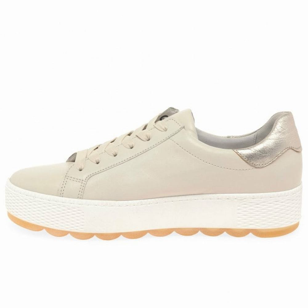 Zapatillas Gabor Quench Casuales Mujer Blancas | ES0001342